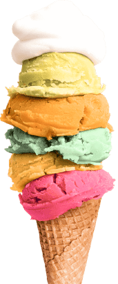 Ice cream close-up